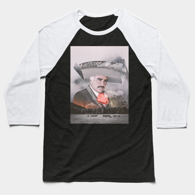 vicente fernandez Baseball T-Shirt by hawardan